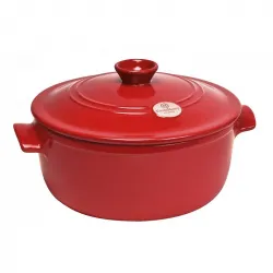 Купить кастрюля керамическая 5,3л d28,5см, серия flame, цвет гранат 455334 – цена от завода, доставка до двери | RuOborudovanie.ru