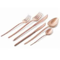 Купить вилка десертная stick 18см, 6шт., медь a0032-co14-set – цена от завода, доставка до двери | RuOborudovanie.ru