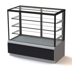 Купить витрина кондитерская полюс kc70 vm 0,9-1 9006-9005 (вхсв-0,9д carboma cube техно) – цена от завода, доставка до двери | RuOborudovanie.ru