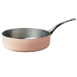 Купить сотейник медный "prima matera" 3,0л d24см h7,5см, ручка из литой нержавеющей стали 6230.24 – цена от завода, доставка до двери | RuOborudovanie.ru