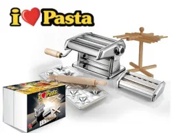 Купить тестораскатка-лапшерезка imperia titania ilovepasta 695 ручная (набор для производства лапши) – цена от завода, доставка до двери | RuOborudovanie.ru