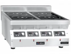 Купить плита индукционная abat кип-47н-3,5, 4-х конф., настольная – цена от завода, доставка до двери | RuOborudovanie.ru