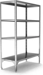 Стеллаж кухонный Luxstahl СР-1800х800х400/4 – купить по цене завода