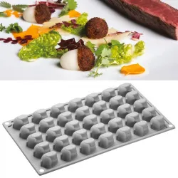 Купить форма силиконовая "gourmand орех желудь" 31х23мм h19мм, 6мл, 35 ячеек gg026s – цена от завода, доставка до двери | RuOborudovanie.ru