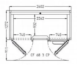 Камера расстоечная Pavailler Ev 68 3 Cp 60X80 2двери/3 тележки – купить в RuOborudovanie.ru с доставкой до двери Купить камера расстоечная pavailler ev 68 3 cp 60x80 2двери/3 тележки – цена от завода, доставка до двери | RuOborudovanie.ru
