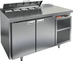 Купить стол для салатов hicold sl2-11sn (1/6) без крышки (+2+10), 2 двери, 1390х600х850мм – цена от завода, доставка до двери | RuOborudovanie.ru