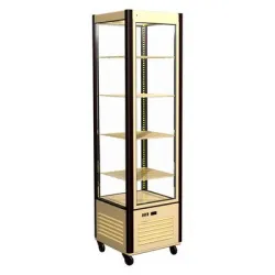 Купить витрина кондитерская полюс d4 vm 400-1 (r400с) (1015-0102 (бежево-коричневый)) – цена от завода, доставка до двери | RuOborudovanie.ru