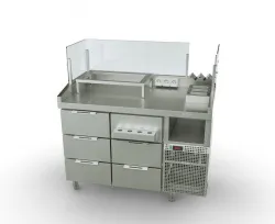 Станция для бургеров и хот-догов Атеси Бавария БХС-1235.700-02 арт.313751 – купить в RuOborudovanie.ru с доставкой до двери Купить станция для бургеров и хот-догов атеси бавария бхс-1235.700-02 арт.313751 – цена от завода, доставка до двери | RuOborudovanie.ru