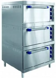 Шкаф жарочный Abat ШЖЭ-3-К-2/1 арт.71000000160 вся нерж, с конвекцией – купить по цене завода