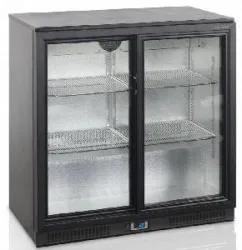 Купить шкаф холодильный со стеклом tefcold ba20s барный черный – цена от завода, доставка до двери | RuOborudovanie.ru