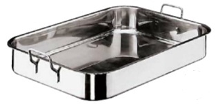 Противень Paderno 11943-45 из нержавеющей стали стандартный 45х30см