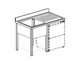 Ванна моечная Apach Chef Line L2S156-44Rwd