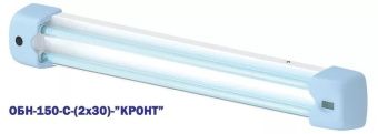 Облучатель ультрафиолетовый бактерицидный настенный (ОБН-150-С-2х30-"КРОНТ") – купить по цене завода